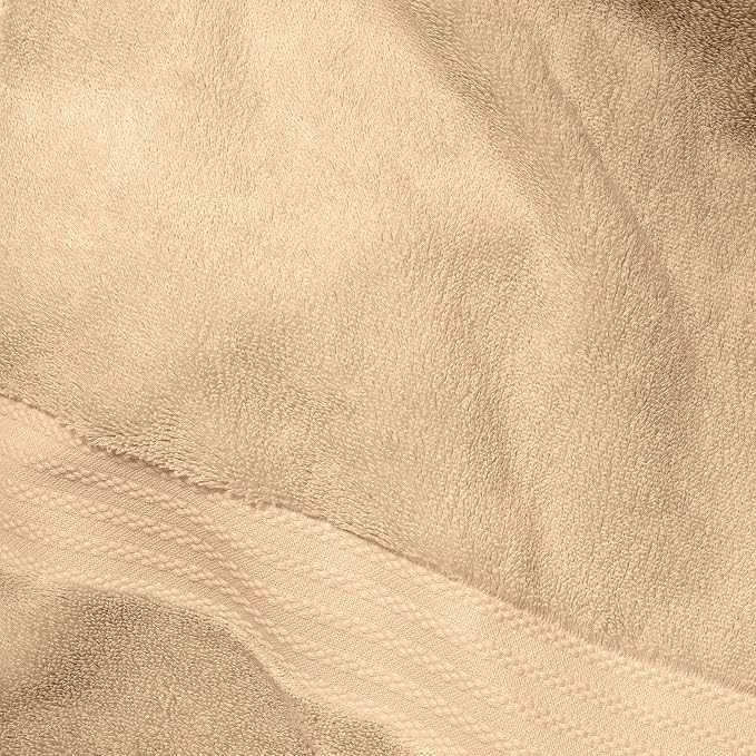 Fabdreams 100% Organic Cotton Bath Sheet Set of 2 700 GSM Oversized Towels - Image 6