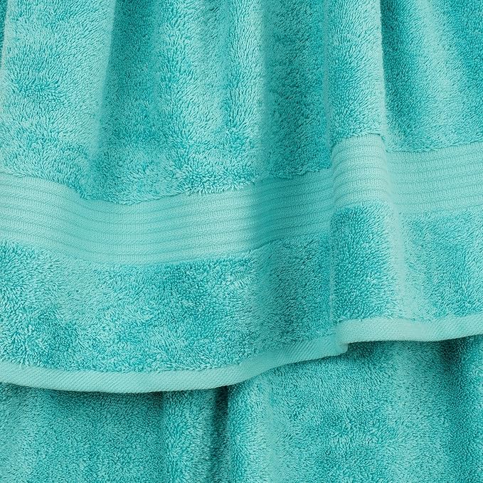 Cotton Paradise 6 Piece Towel Set 100% Cotton Soft Absorbent Turkish Towels - Image 4