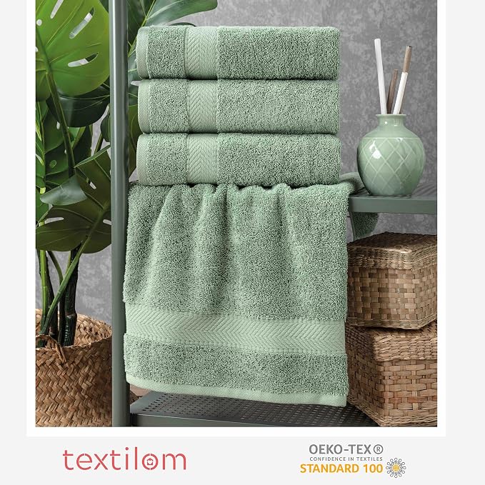 TEXTILOM Bath Towel Set – Hotel and Spa Quality & Soft & Absorbent & Quick Dry - Image 2