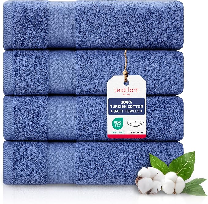TEXTILOM Bath Towel Set – Hotel and Spa Quality & Soft & Absorbent & Quick Dry by Textilom