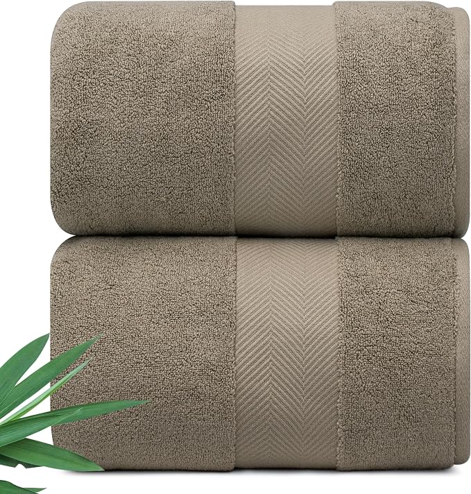 Ultra Soft & Plush Viscose from Bamboo Bath Sheets by AlusaHome