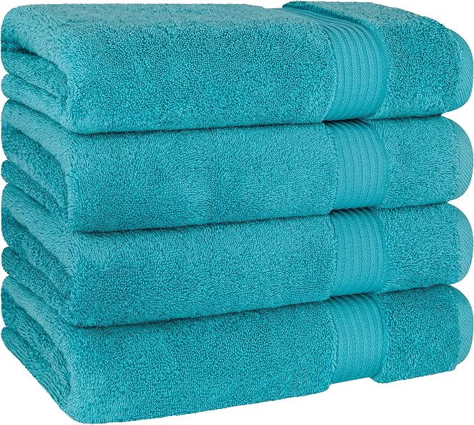 Cotton Paradise 4 Piece Turkish Bath Towels - Image 6