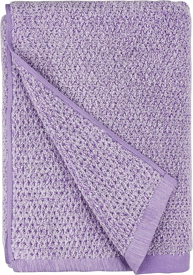 Everplush Diamond Jacquard Quick Dry Bath Towel by Everplush