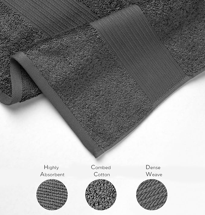 Luxury Oversized Bath Towels | Hotel Quality | Soft & Highly Absorbent |Quick - Image 3