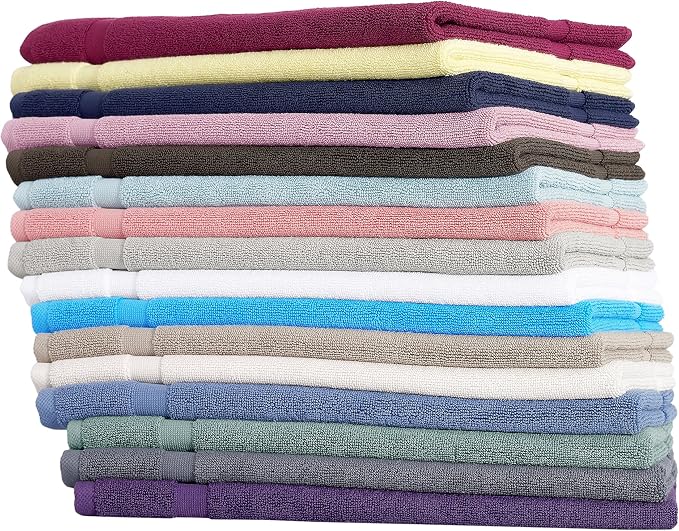 SALBAKOS 100% Turkish Cotton Bath Mat Set 2-Piece - Image 3