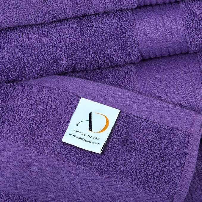 Ample Decor Hand Towel 18 X 28 Inch Pack of 12 600 GSM 100% Cotton, Oeko Tex - Image 3