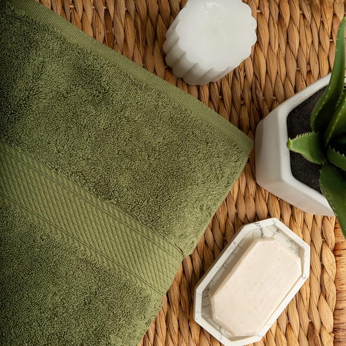 BLUENILEMILLS Premium Towel Collection, Egyptian Cotton Towels - Image 5