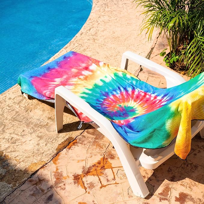 Elite Trend Microfiber Beach Towel Waffle - Image 5