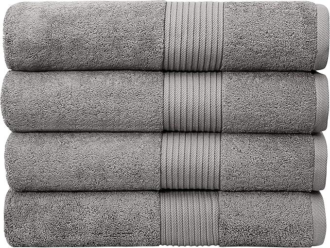 Luxury Oversized Bath Towels | Hotel Quality | Soft & Highly Absorbent |Quick by Bumble+Towels