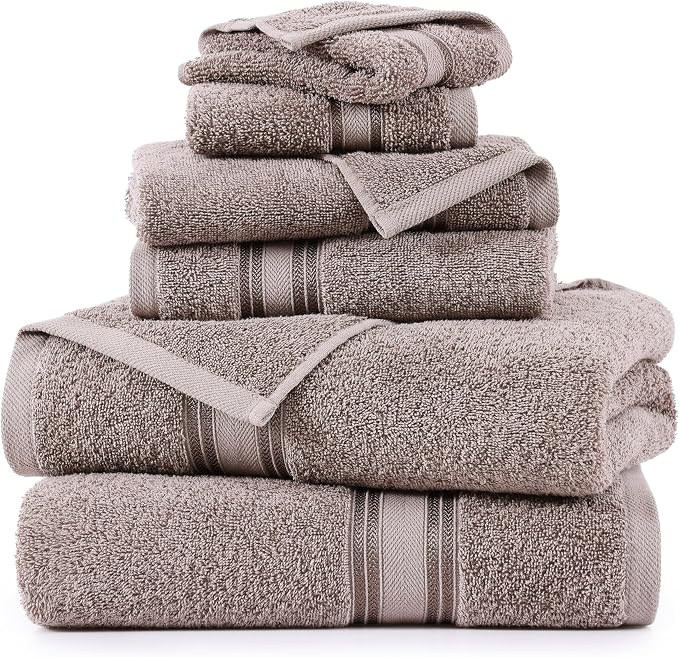 LANE LINEN Luxury Bath Towel Set - Image 2