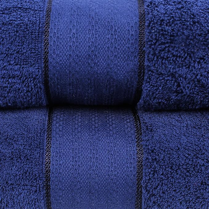 GLAMBURG 700 GSM Premium Cotton 2-Pack Oversized Extra Large Bath Sheet Set - Image 3