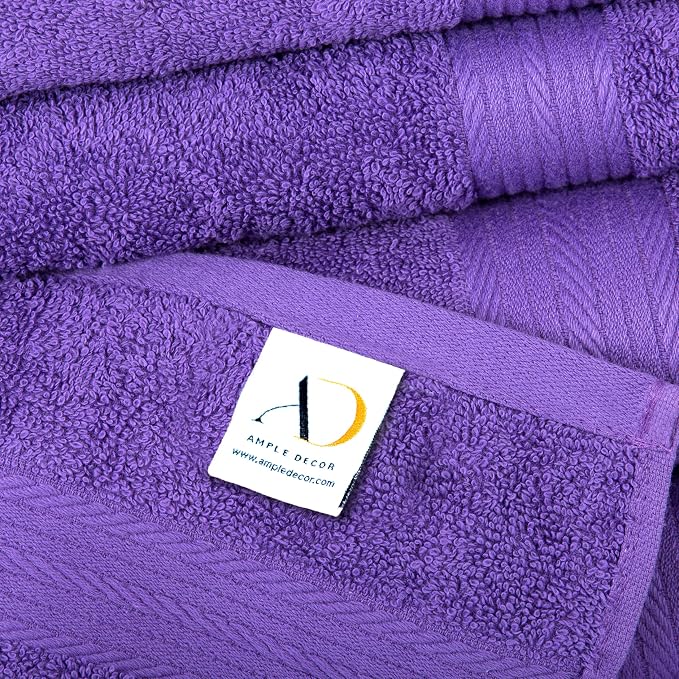 Ample Decor Hand Towel 18 X 28 Inch Pack of 12 600 GSM 100% Cotton, Oeko Tex - Image 6