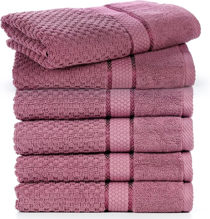 Ample Decor Bathroom Hand Towel 18 X 28 Inch 600 GSM 100% Cotton - Image 7