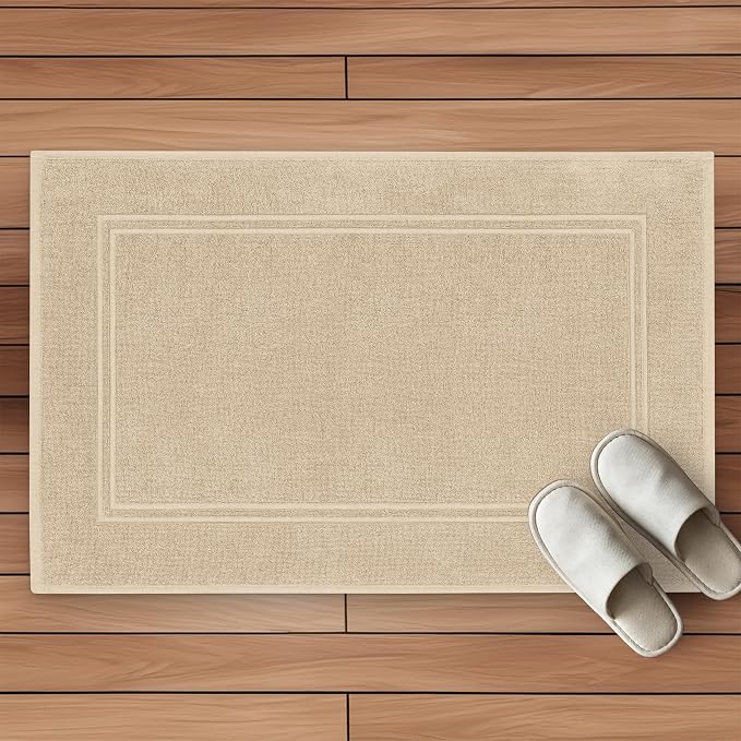 Tens Towels Pack of 2 Bath Mats 100% Cotton, 20 x 32 Inches, Super Absorbent - Image 3