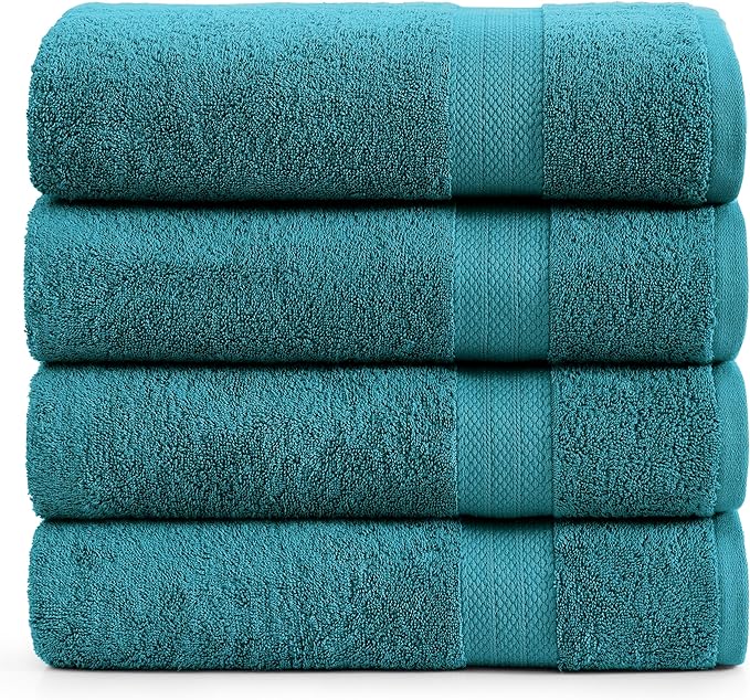 LANE LINEN Premium 4 Pack Bath Towels Set by LaneLinen