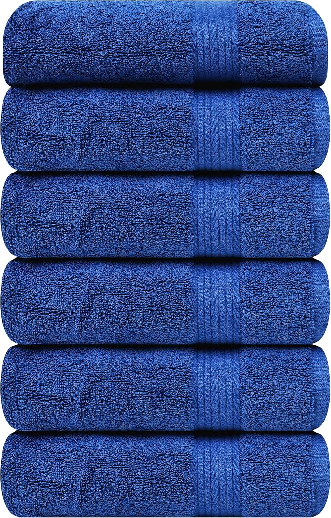 Ample Decor Hand Towel 18 X 28 Inch 600 GSM 100% Cotton, Soft Absorbent Hand - Image 3