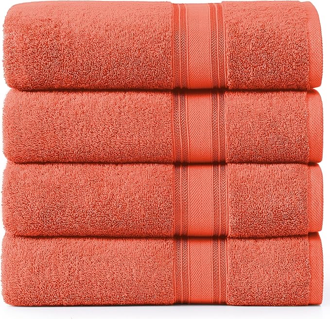 LANE LINEN 100% Cotton Zero Twist, Bath Towels by LaneLinen