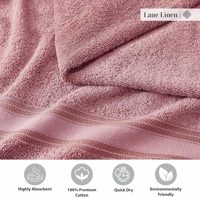LANE LINEN Luxury Bath Towel Set - Image 7