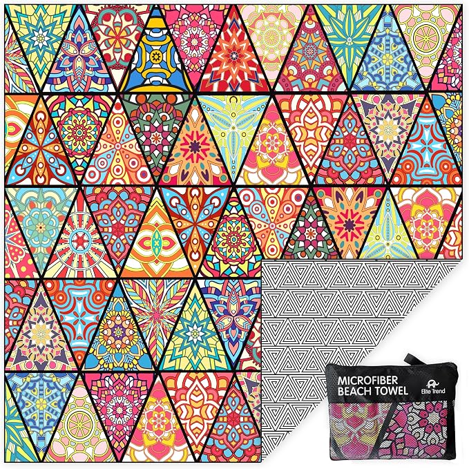 Quick Dry Towel Extra Extra Large 72x72 Inch by EliteTrend%C2%AE