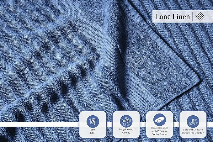 LANE LINEN Bathroom Towel Set - Image 4