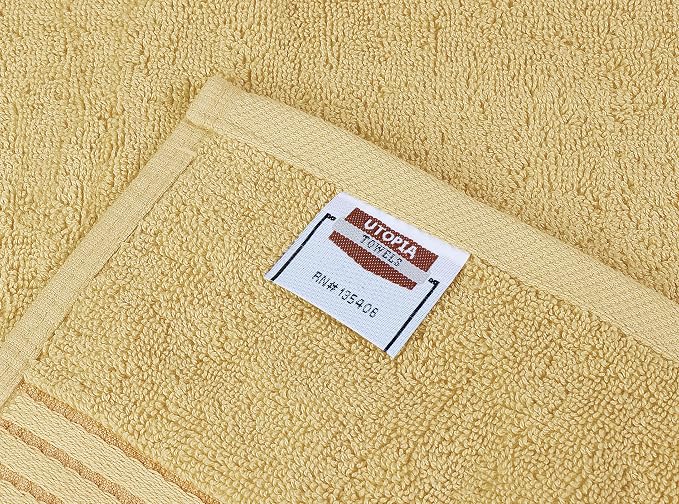 Utopia Towels 8 Piece Premium Towel Set, 2 Bath, 2 Hand, and 4 Washcloths - Image 9