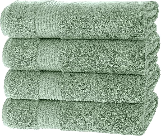 MAURA Basics Performance Bath Towels 100% Turkish Cotton - Image 2