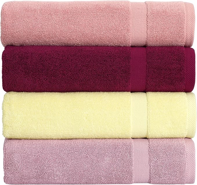 SALBAKOS 100% Turkish Cotton Bath Mat Set 2-Piece - Image 4