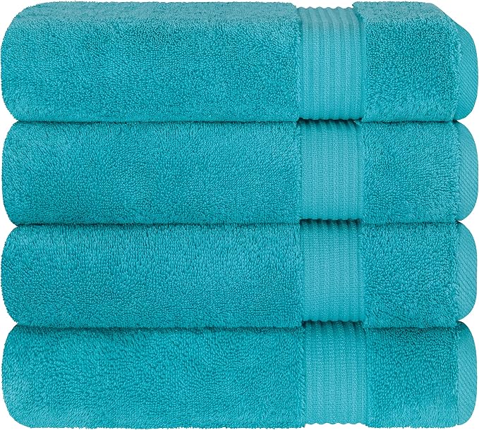 Cotton Paradise 4 Piece Turkish Bath Towels - Image 7