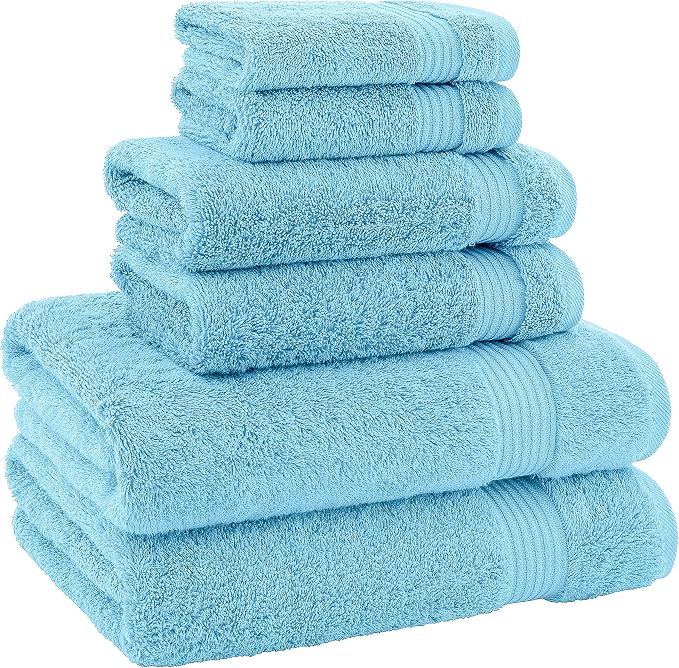 American Veteran Towel, 100% Cotton Turkish 6 Piece Towel Set Luxury Towels Set - Image 5